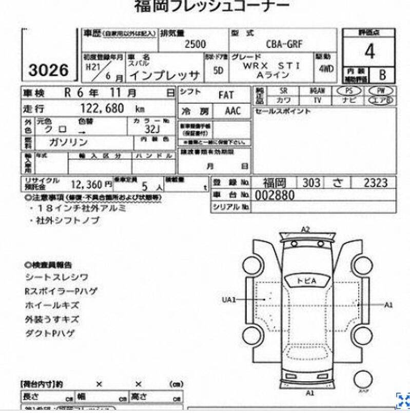 SUBARU IMPREZA
